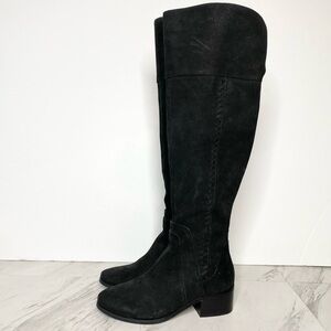 Vince Camuto Black Kreston Over The Knee Boot 6 1/2 M